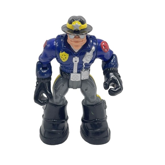 Rescue Heroes Action Figures Figurines Toys 2001 Mattel, Inc. 1522SD 78319 6” - Picture 1 of 10